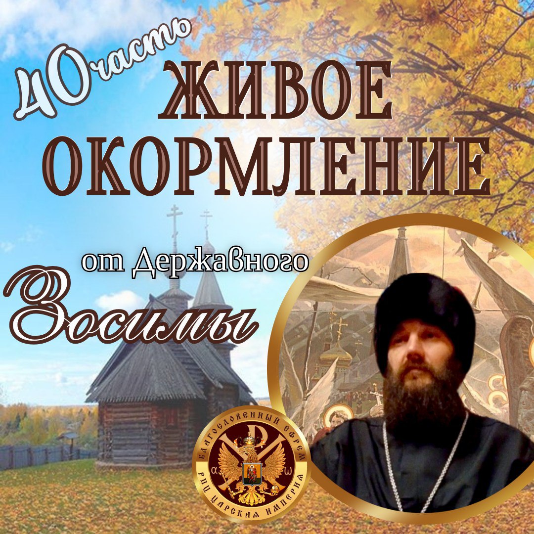 Собирайте в Боге. Живое окормление от Державного Зосимы. 40&nbsp;часть.