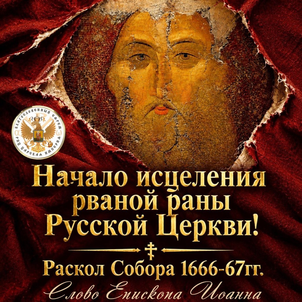 Начало исцеления рваной раны Русской Церкви!Раскол Собора 1666-67&nbsp;гг.